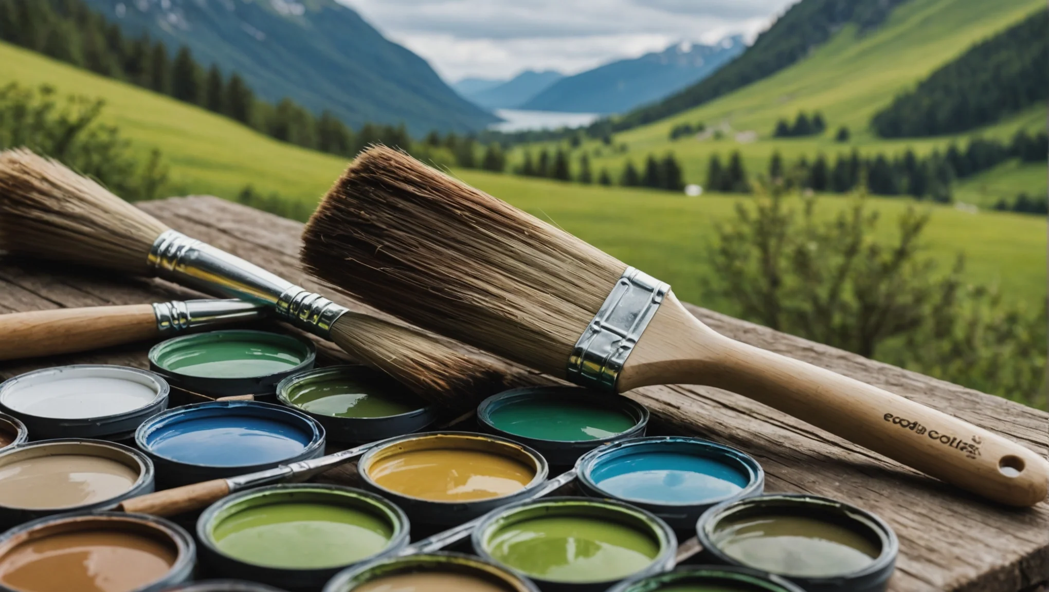 Couleurs écolo : harmoniser la planète avec des peintures durables