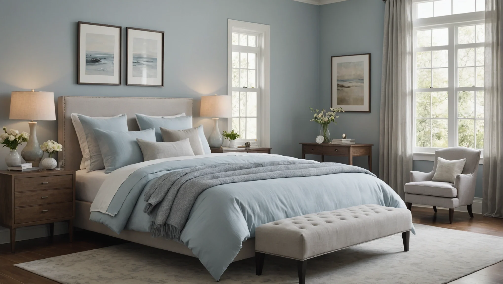 Créer un havre de paix : les couleurs qui transforment votre chambre