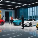 Choisir couleur voiture moderne